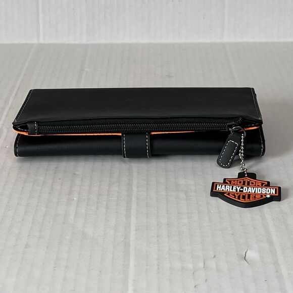 HARLEY-DAVIDSON TRAVEL TECH TRI-FOLD PORTABLE CORD ORGANIZER/WALLET - Picture 3 of 15